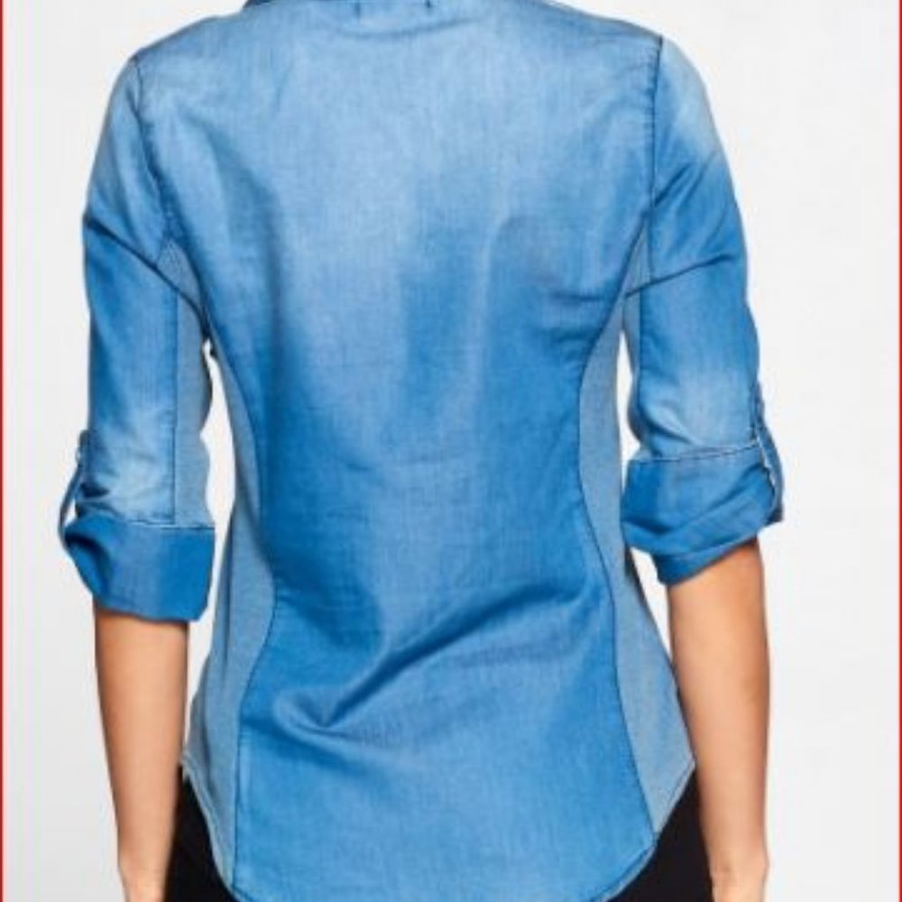 Chambray Top - Picture 2 of 2